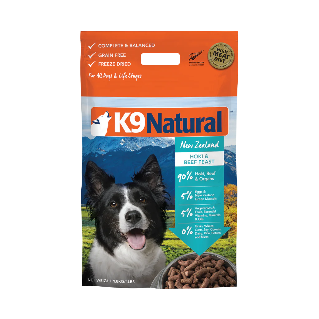 20% OFF - K9 Natural Hoki & Beef Freeze Dried (500G)