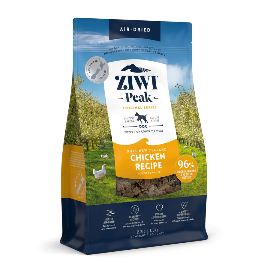 20% OFF - ZIWI Peak Dog Air Dried Food Chicken (1KG)