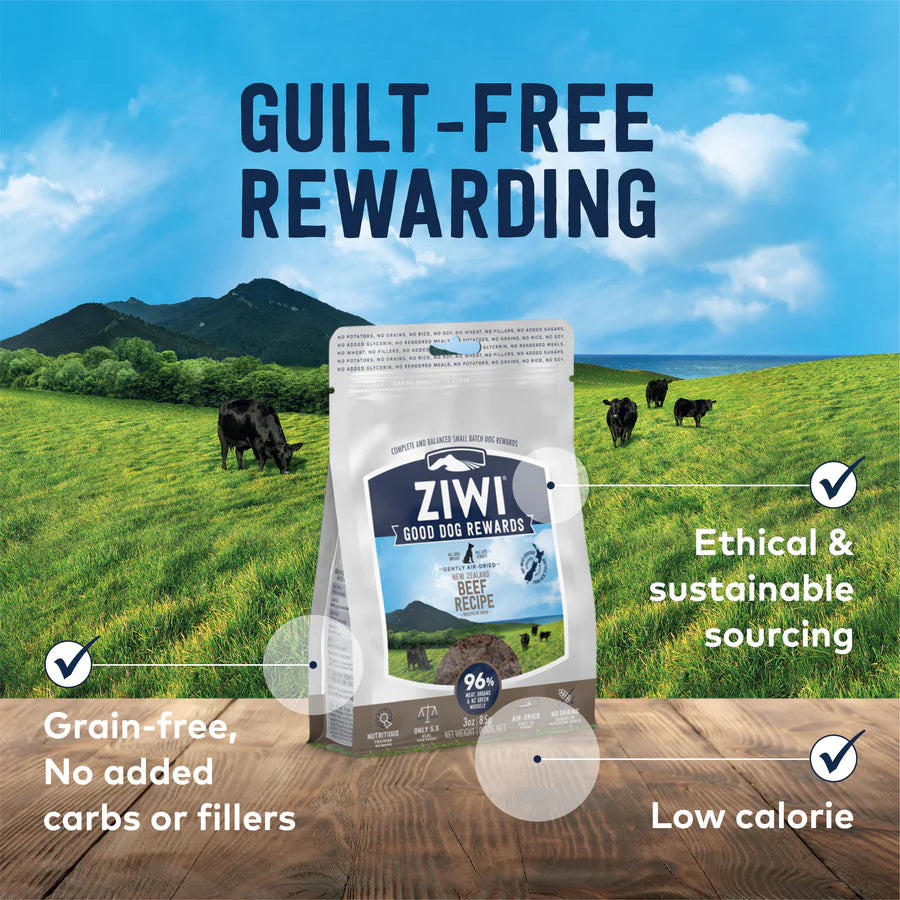 15% OFF - ZIWI Peak Good Dog Rewards Beef 85g