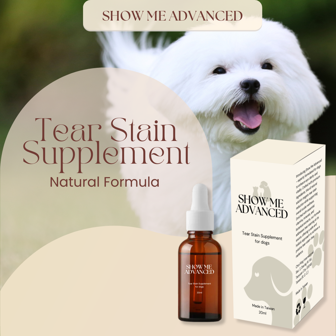 Show Me Advanced Tear Stain Supplement for Dogs Cats Dollhouse Pets