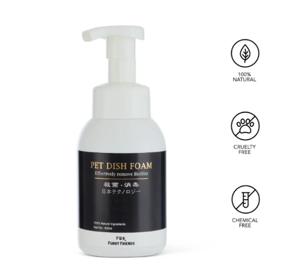 For Furry Friends Pet Dish Foam