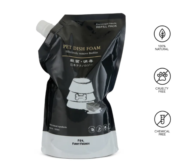 For Furry Friends Pet Dish Foam