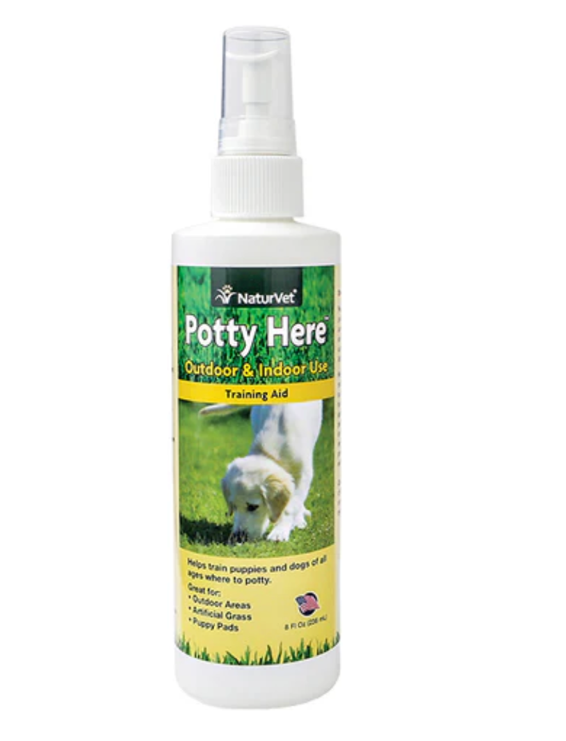 NaturVet Potty Here Training Aid Spray 8oz