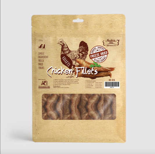 Absolute Bites Freeze Dried Chicken Fillet (200G)