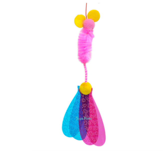 Petz Route Cat Teaser Toy Mouse Stick - 45 x 70 cm