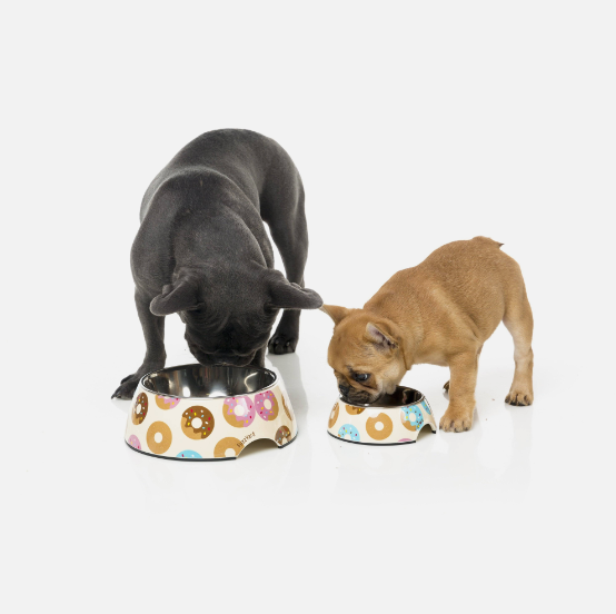 Fuzzyard Easy Feeder Bowl - Go Nuts For Donuts