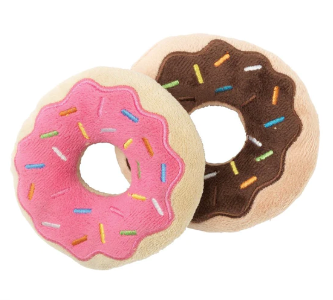 Fuzzyard Donut Plush Dog Toy (2pcs)