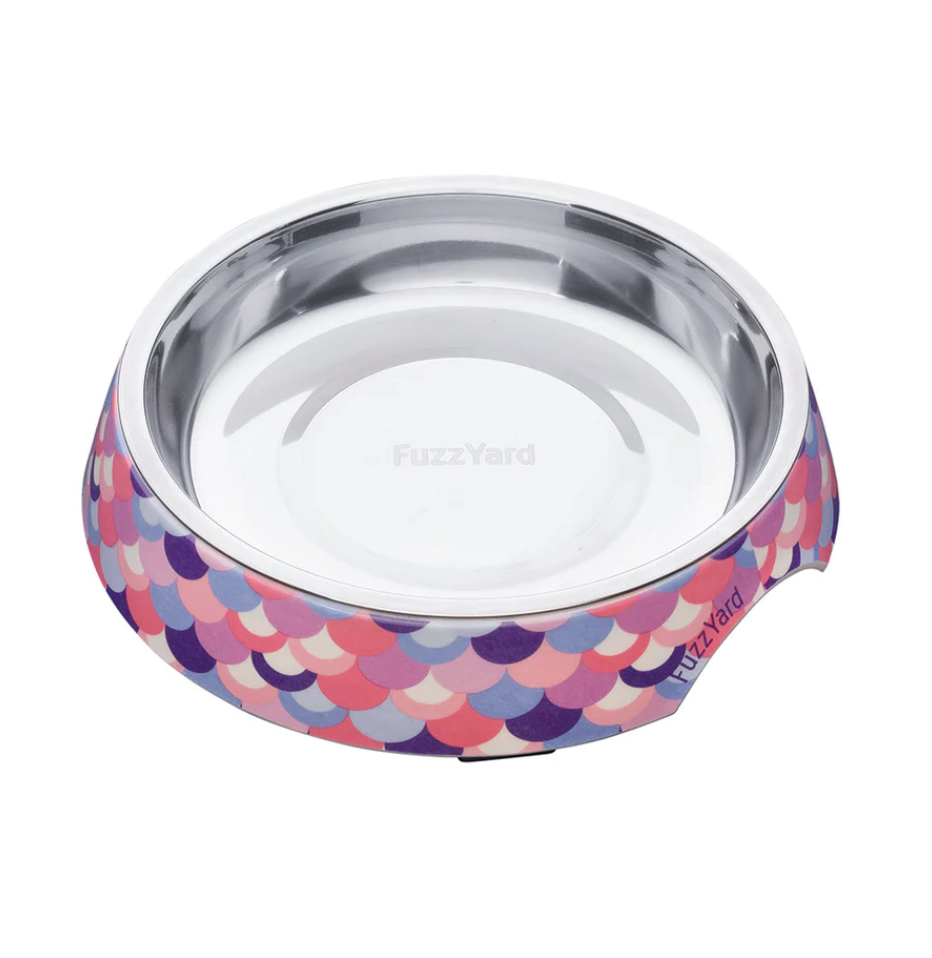 FuzzYard Melamine Cat Bowl - Atlantica