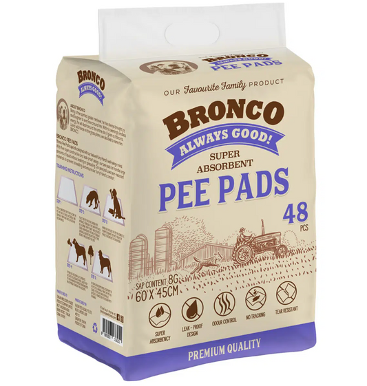 Bronco Super Absorbent Pee Pads