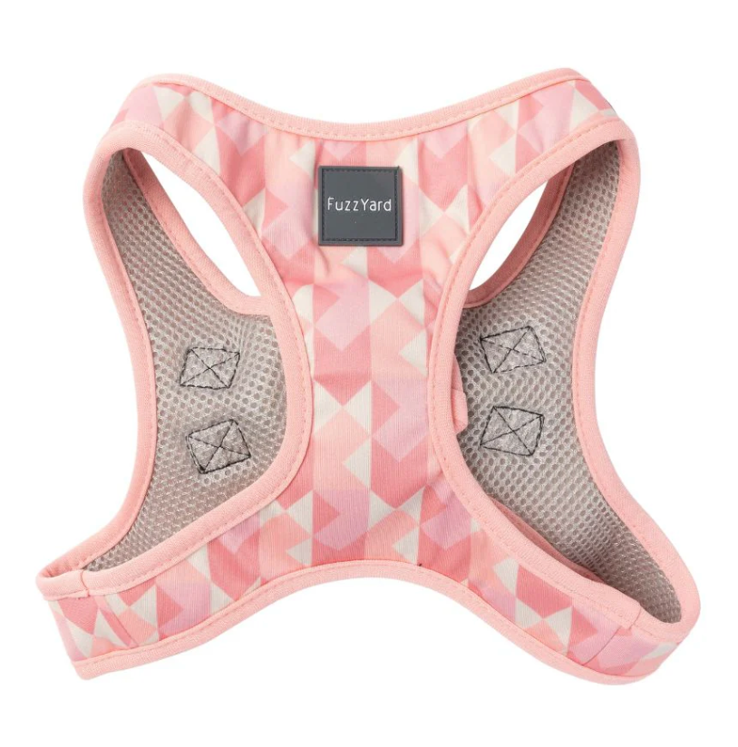FuzzYard Step-In Harness - Pink Lemonade (Small)