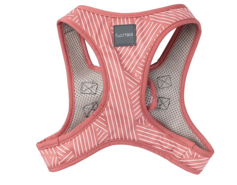 FuzzYard Step-In Harness - Thornbury Brick Red (Small)