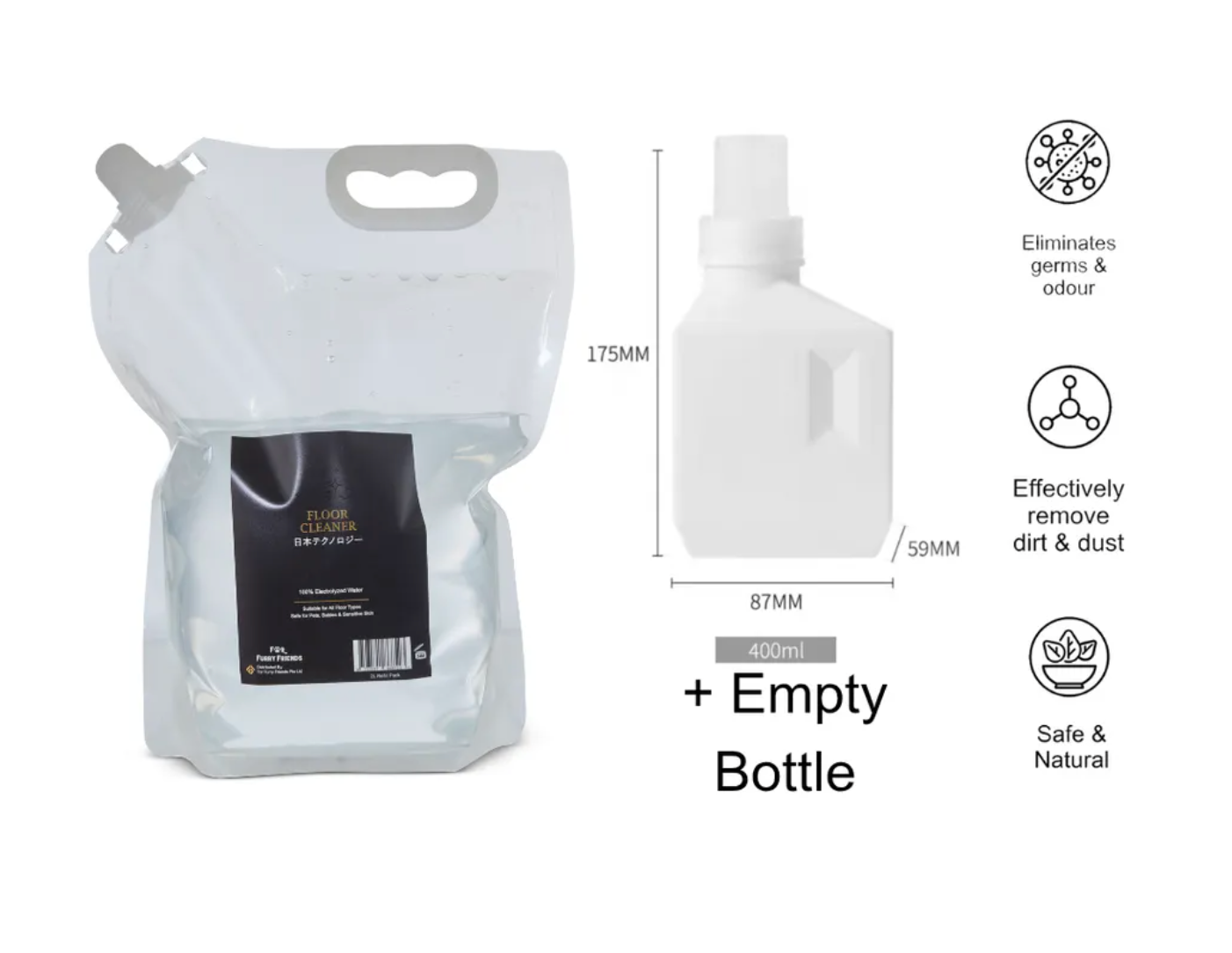 For Furry Friend Floor Cleaner