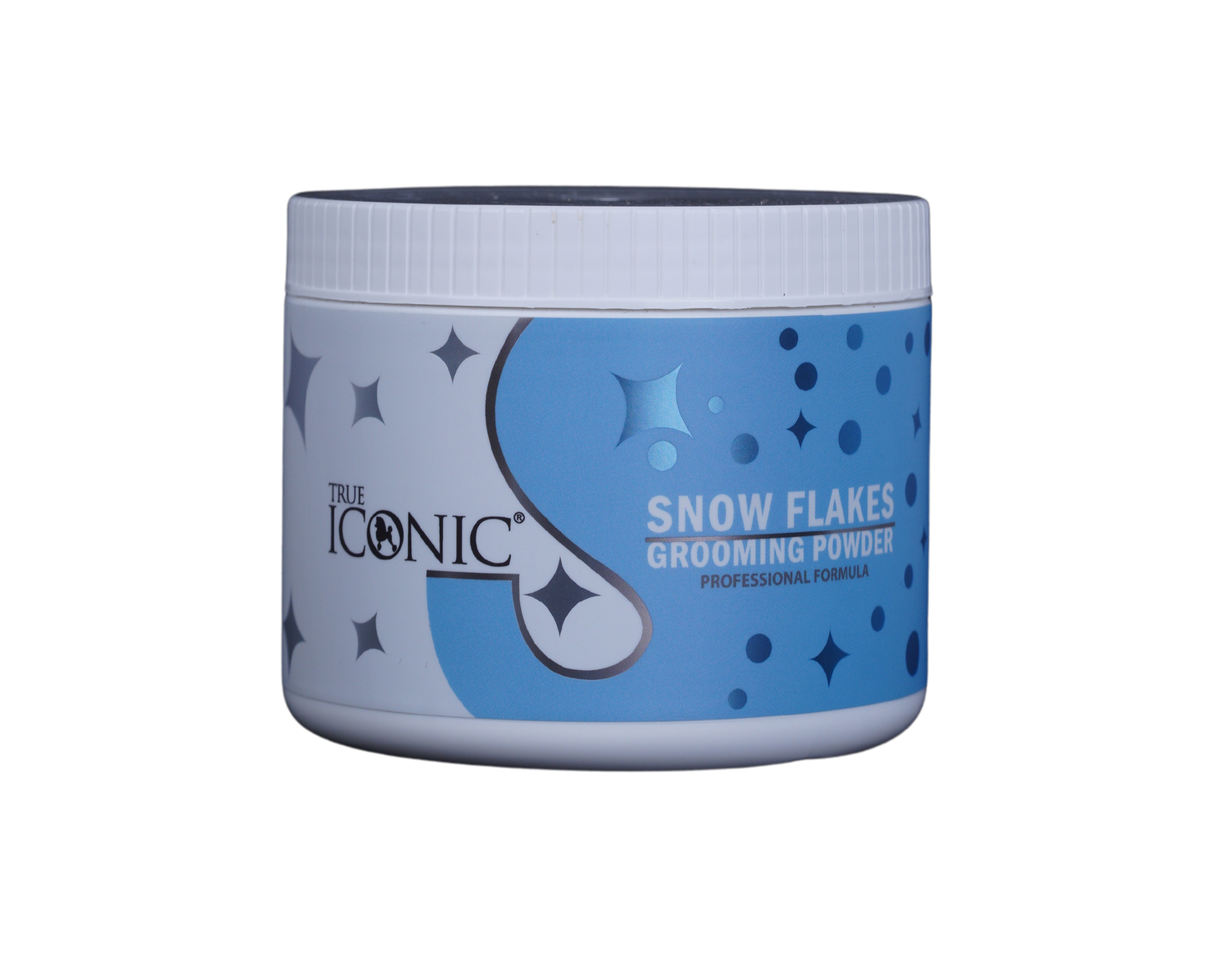 True Iconic Snow Flakes Grooming Powder for Dogs & Cats (1000ml)
