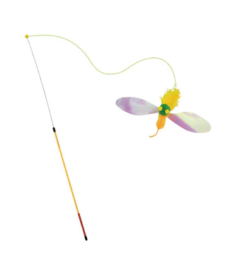 Petz Route Rustling Long Cat Rod (Bee)