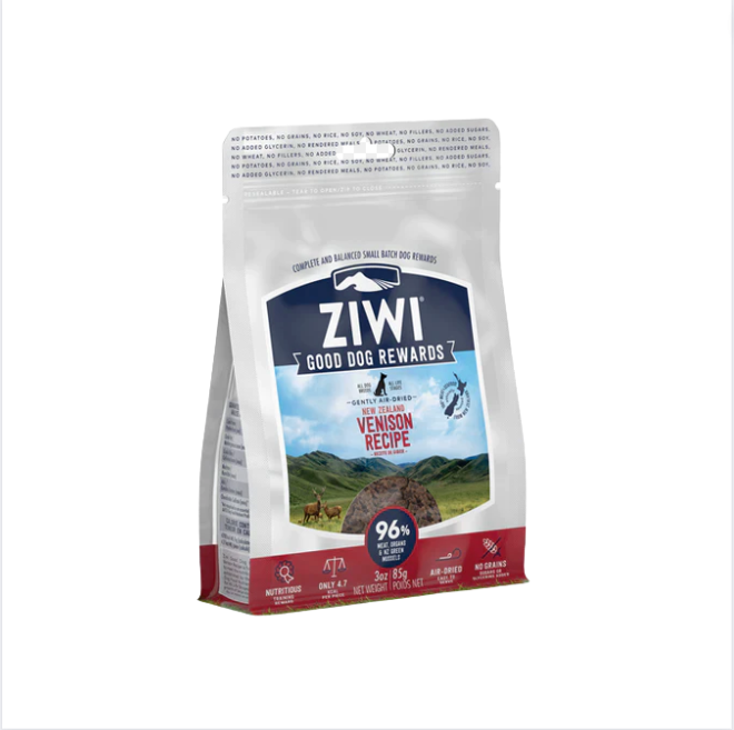 15% OFF - ZIWI Peak Good Dog Rewards Venison (85G)