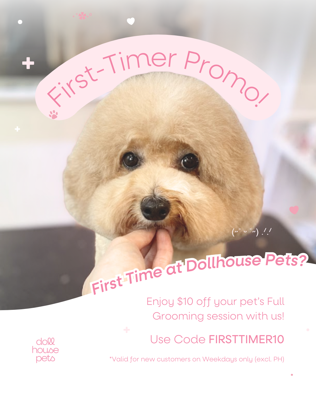 First Timer Promo! Enjoy $10 Off~