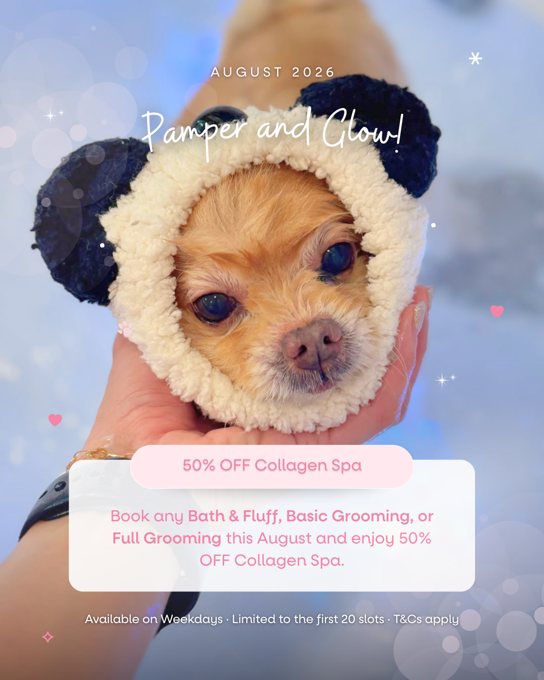 August 2026: 50% OFF Collagen Spa