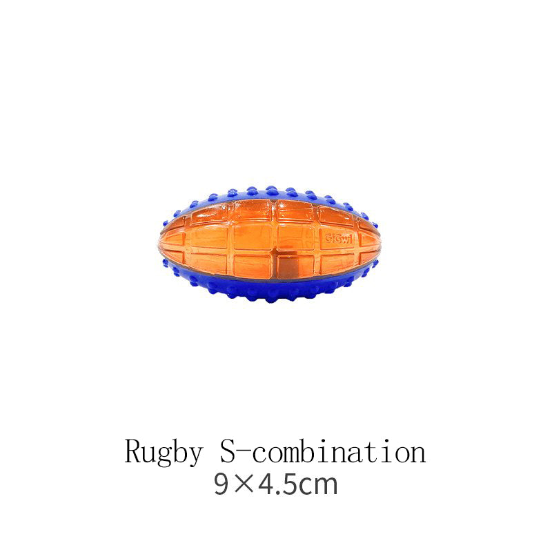 GiGwi Squeaker Rugby Ball S