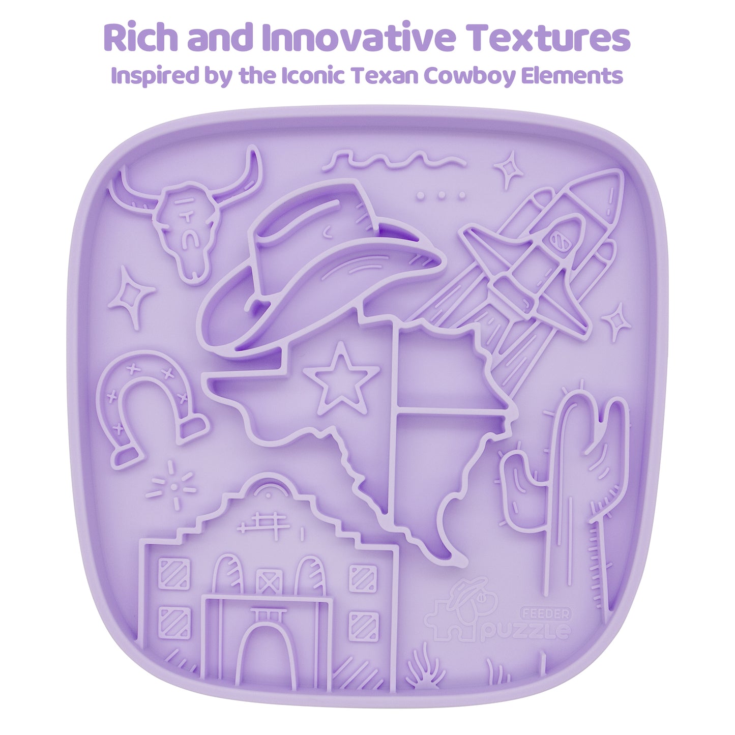 Puzzle Feeder Mat Flex Wave