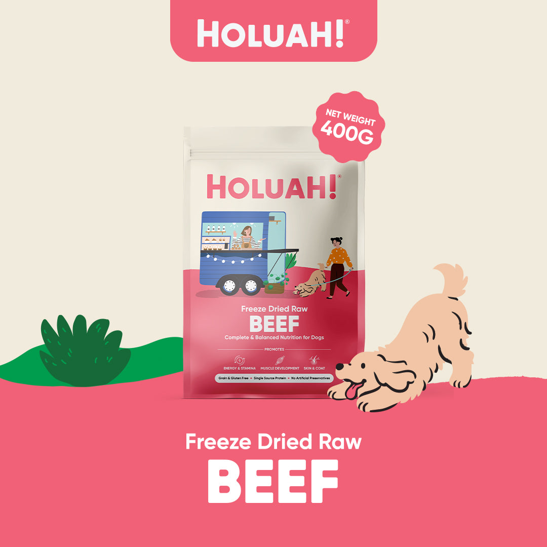 Holuah! Freeze Dried Raw Dog Food
