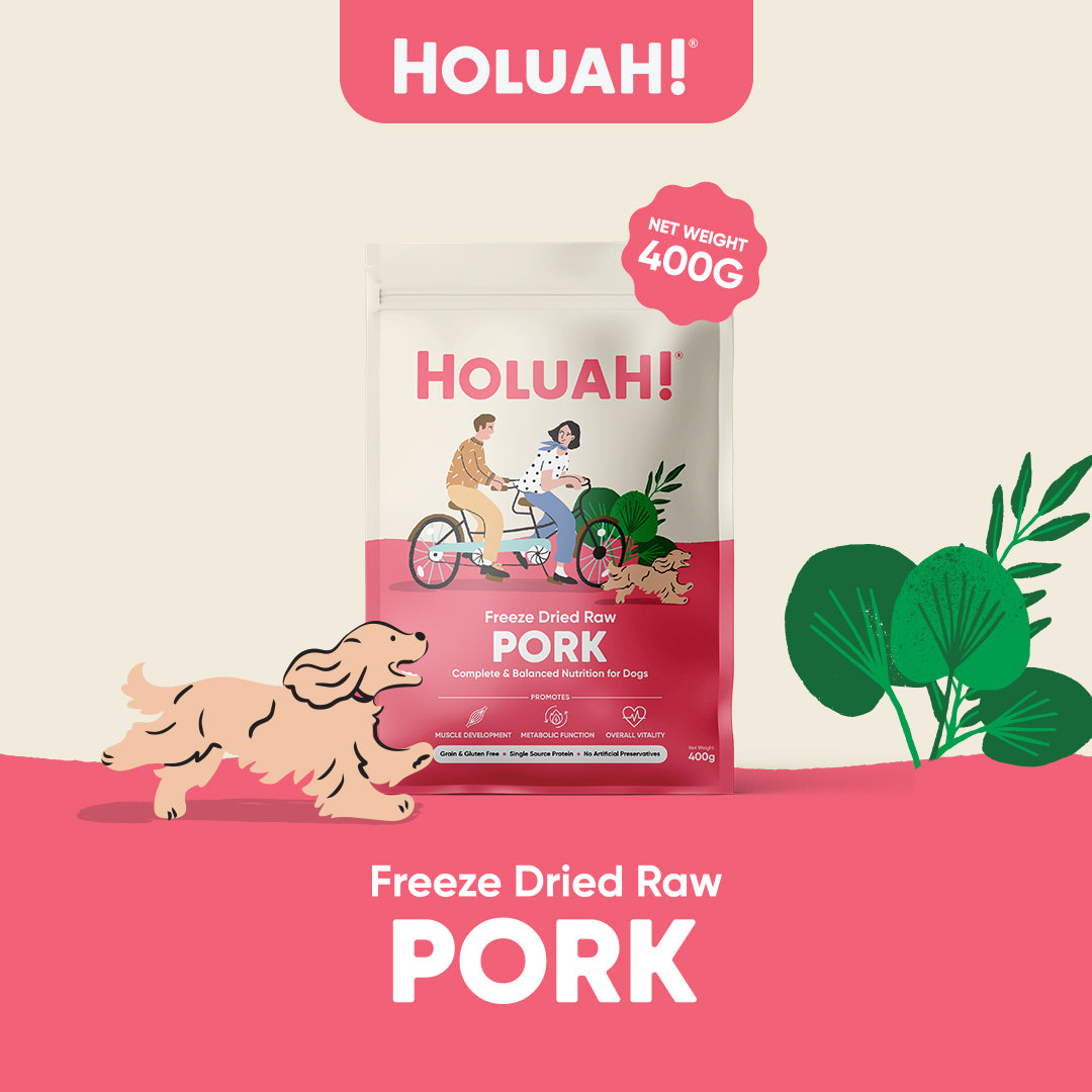 Holuah! Freeze Dried Raw Dog Food