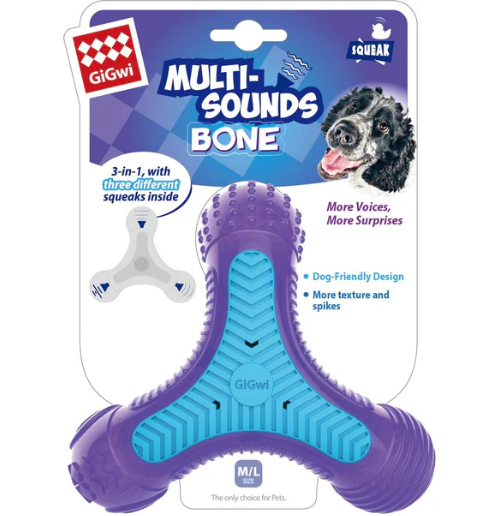 GiGwi Multi-sounds Bone