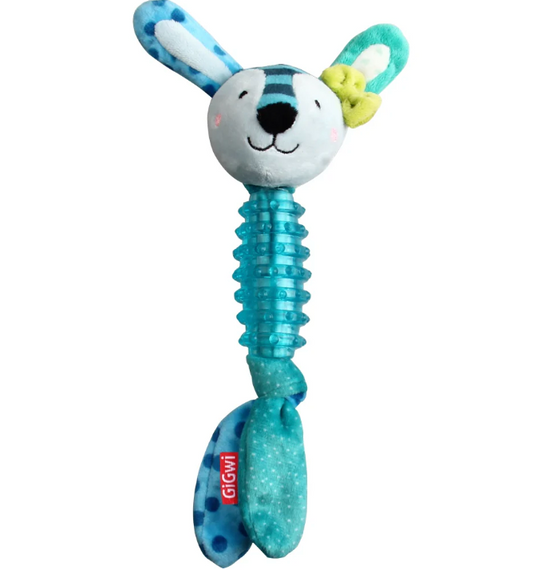 GiGwi Suppa Puppa TPR & Plush Dog Toy