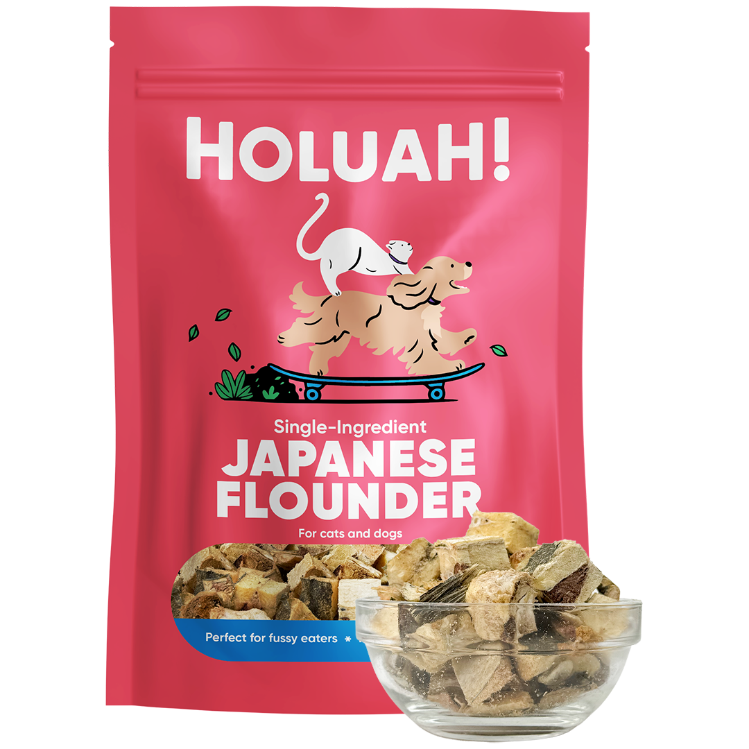Holuah! Freeze Dried Single Ingredient Treats for Cats & Dogs 70g - 9 Flavours (100% Real Meat)