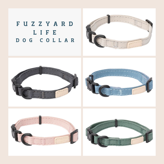 FuzzYard Life Dog Collar ( 5 Colours Available )