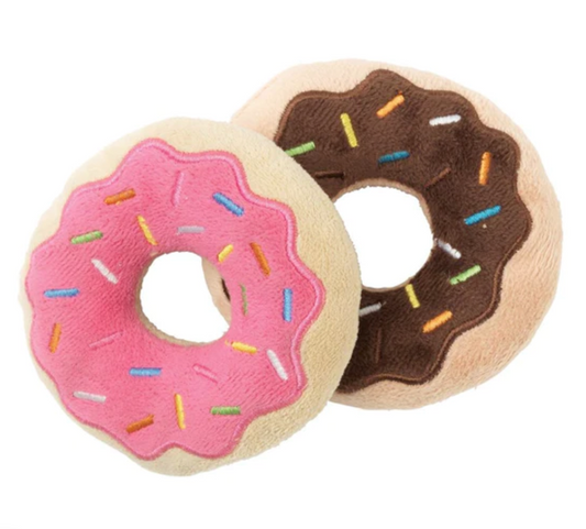 Fuzzyard Donut Plush Dog Toy (2pcs)
