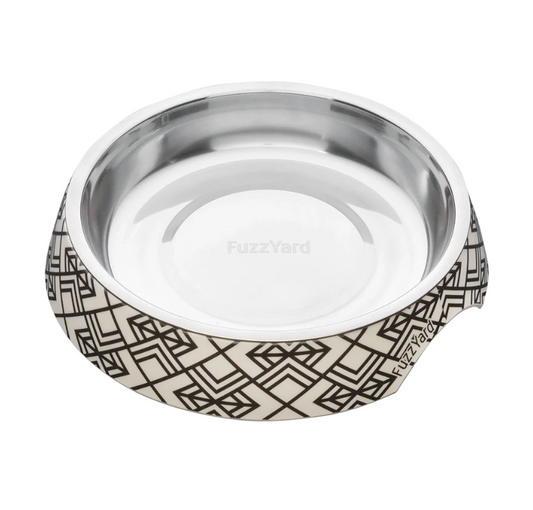 FuzzYard Melamine Cat Bowl - Gatsby