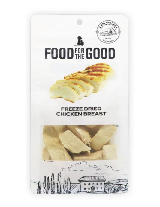 Food For The Good Chicken Breast Freeze-Dried Treats For Cats & Dogs (70g)