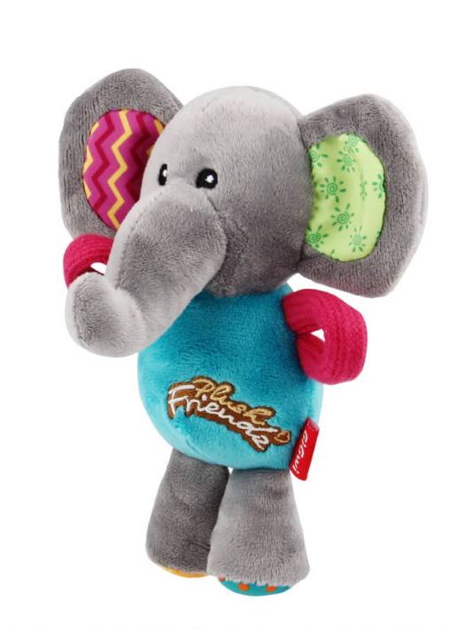 GiGwi Plush Friendz Tug Dog Toy (Elephant)