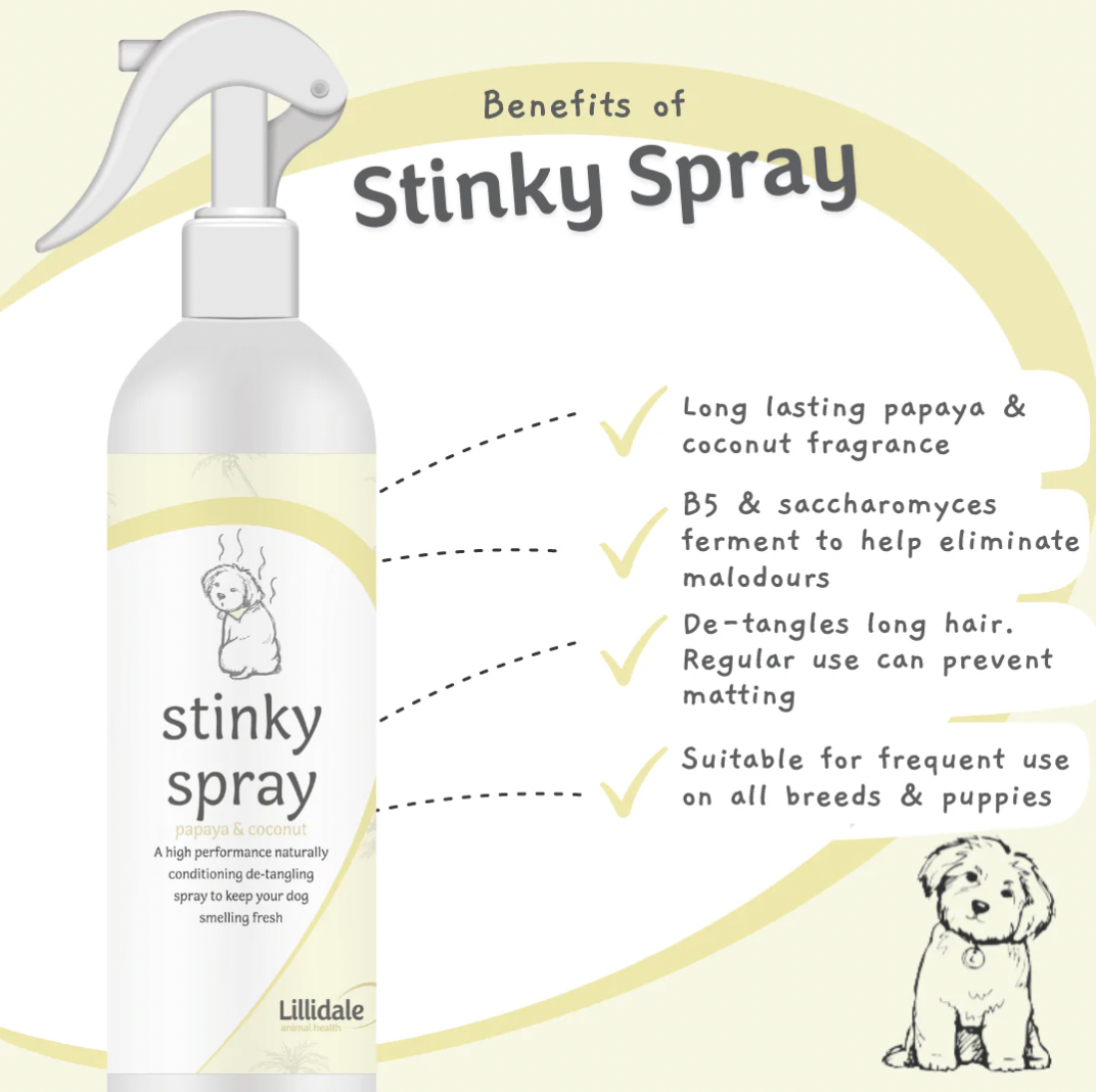Lillidale Stinky Spray For Dogs
