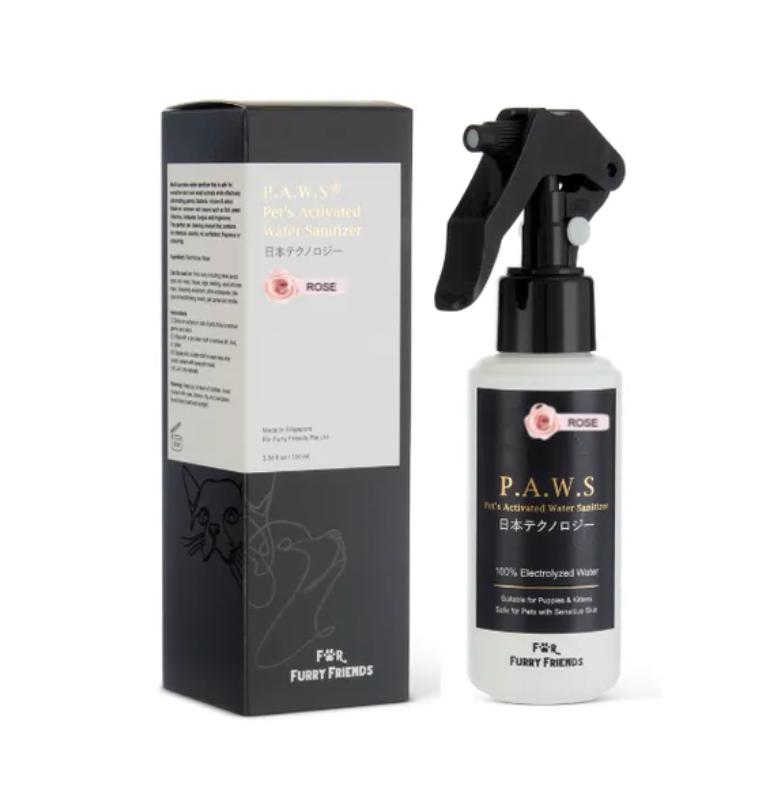 For Furry Friends Pet's Activated Water Sanitizer (P.A.W.S) Rose