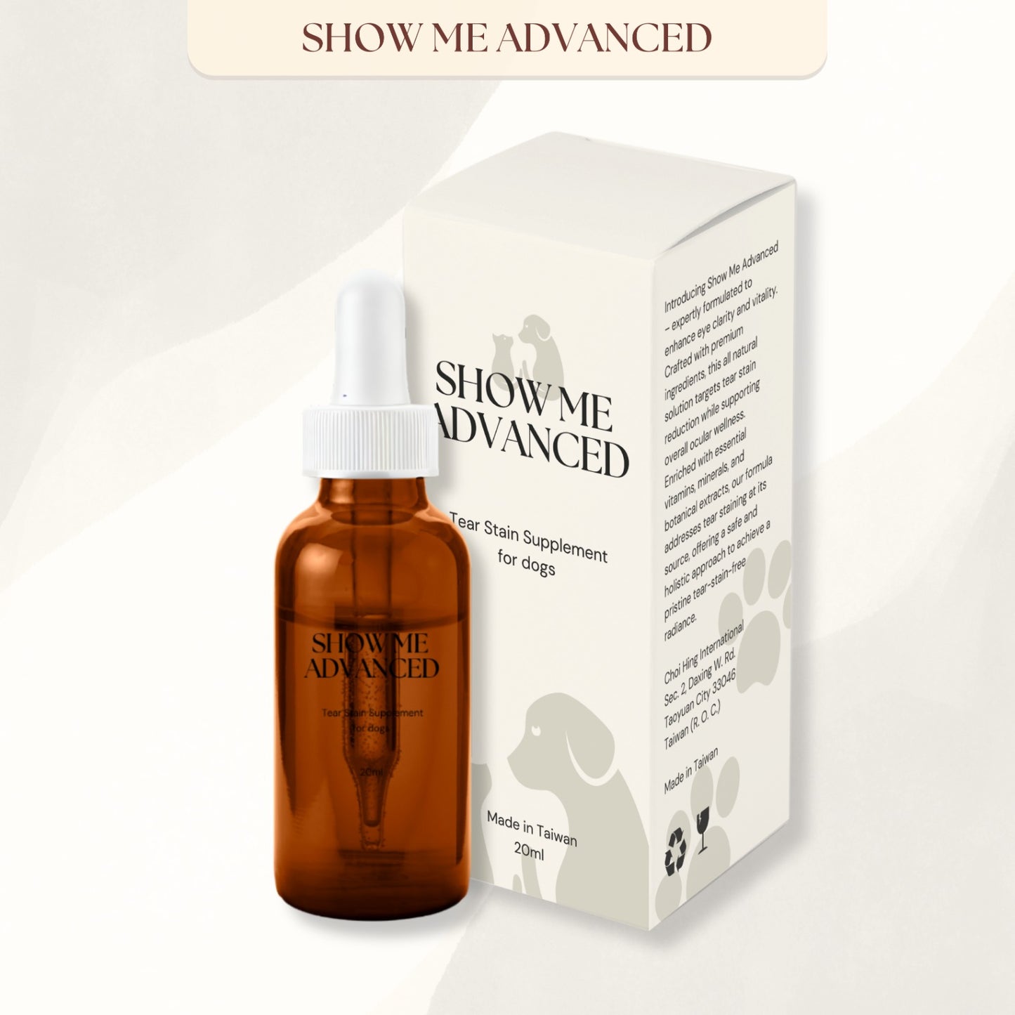 Show Me Advanced Tear Stain Supplement