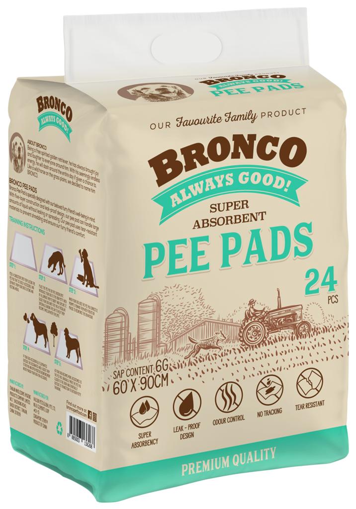 Bronco Super Absorbent Pee Pads