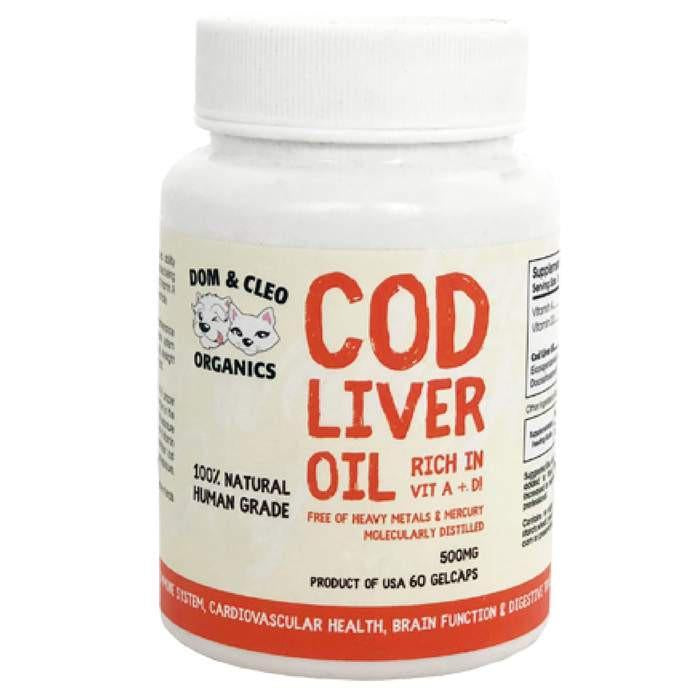 Dom & Cleo Cod Liver Oil (60 Gel Caps)