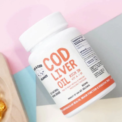 Dom & Cleo Cod Liver Oil (60 Gel Caps)