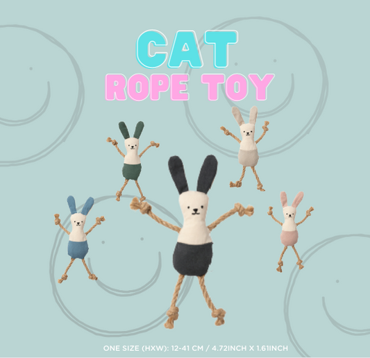 FuzzYard Bunny Rope Toy