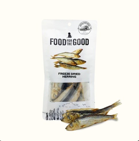 Food For The Good Freeze Dried Herring for Cats & Dogs (50G)