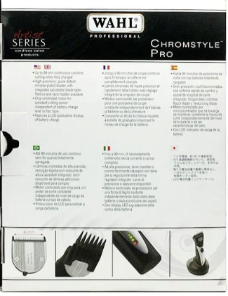 WAHL - Artist Series Chromstyle Pro Professional Cord/Cordless Clipper