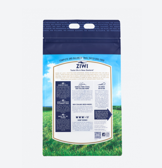 20% OFF - ZIWI Peak Dog Air Dried Food Beef (1KG)