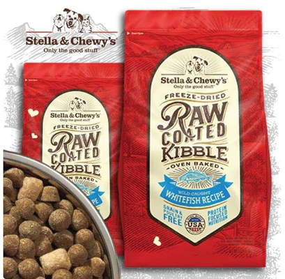 Stella & Chewy's - Wild Caught Whitefish Raw Coated Kibble