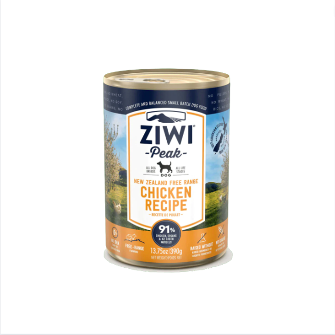 ZIWI Peak Dog Canned Food Chicken 390g
