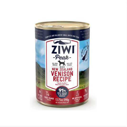 ZIWI Peak Dog Canned Food Venison 390g