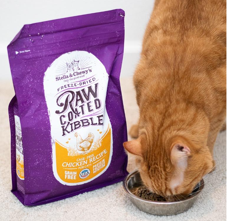 Stella & Chewy's - Raw Coated Kibble Cage-Free Chicken Recipe for Cats