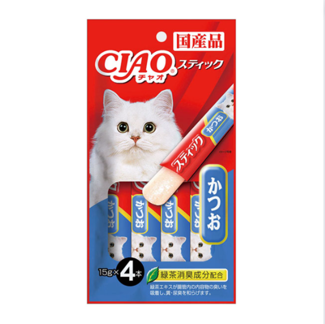 CIAO Stick Tuna (Katsuo) in Jelly