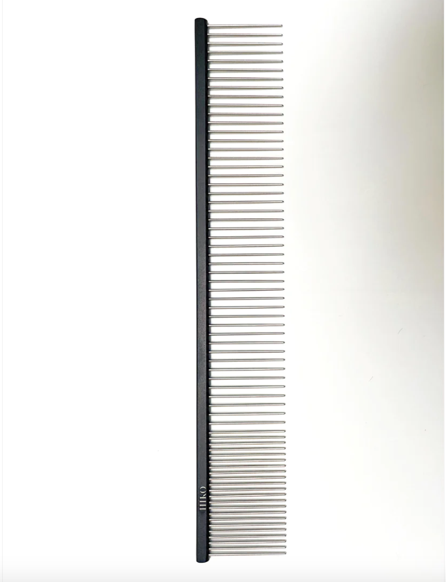 Black Hiko Straight Comb