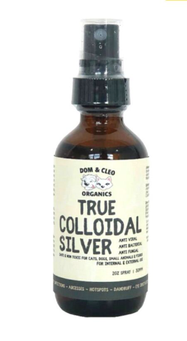 Dom & Cleo Colloidal Silver Dropper/Spray (2OZ)